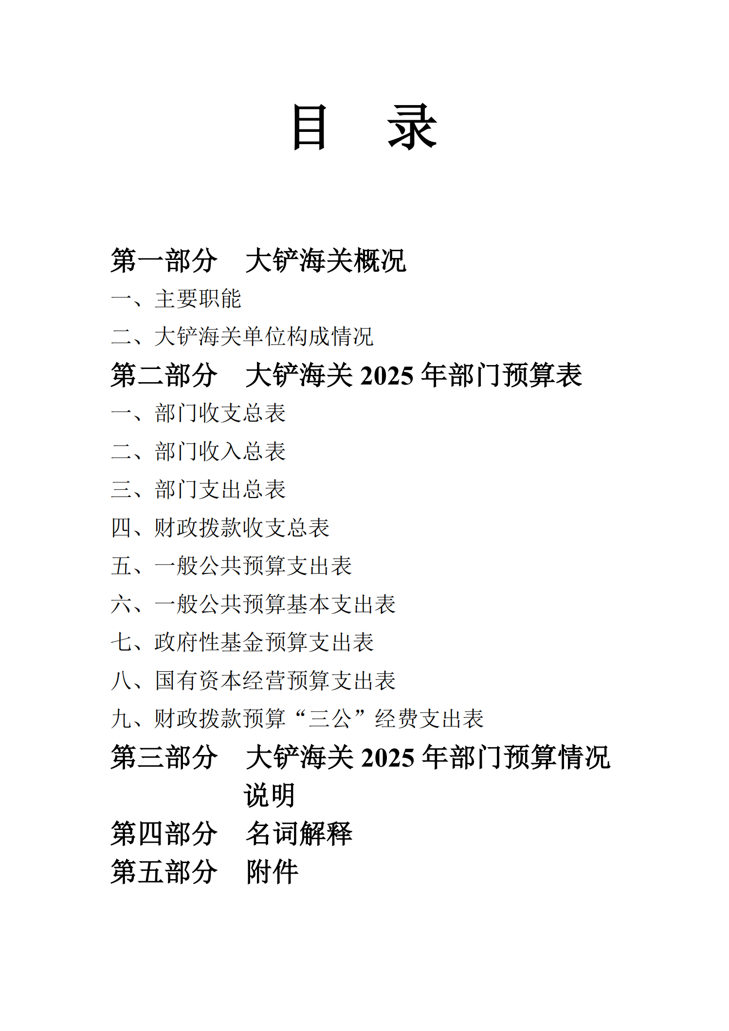 大铲海关2025年预算公开_02