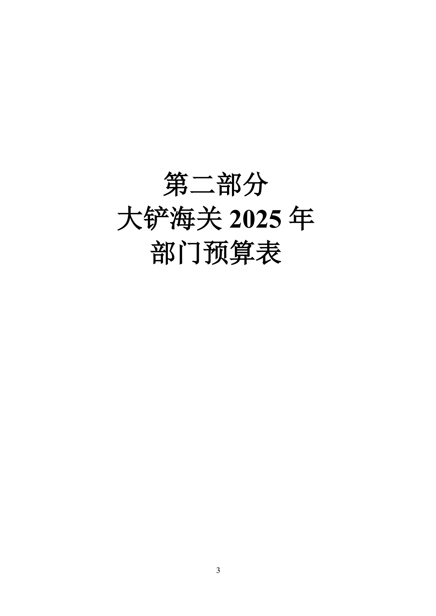 大铲海关2025年预算公开_05