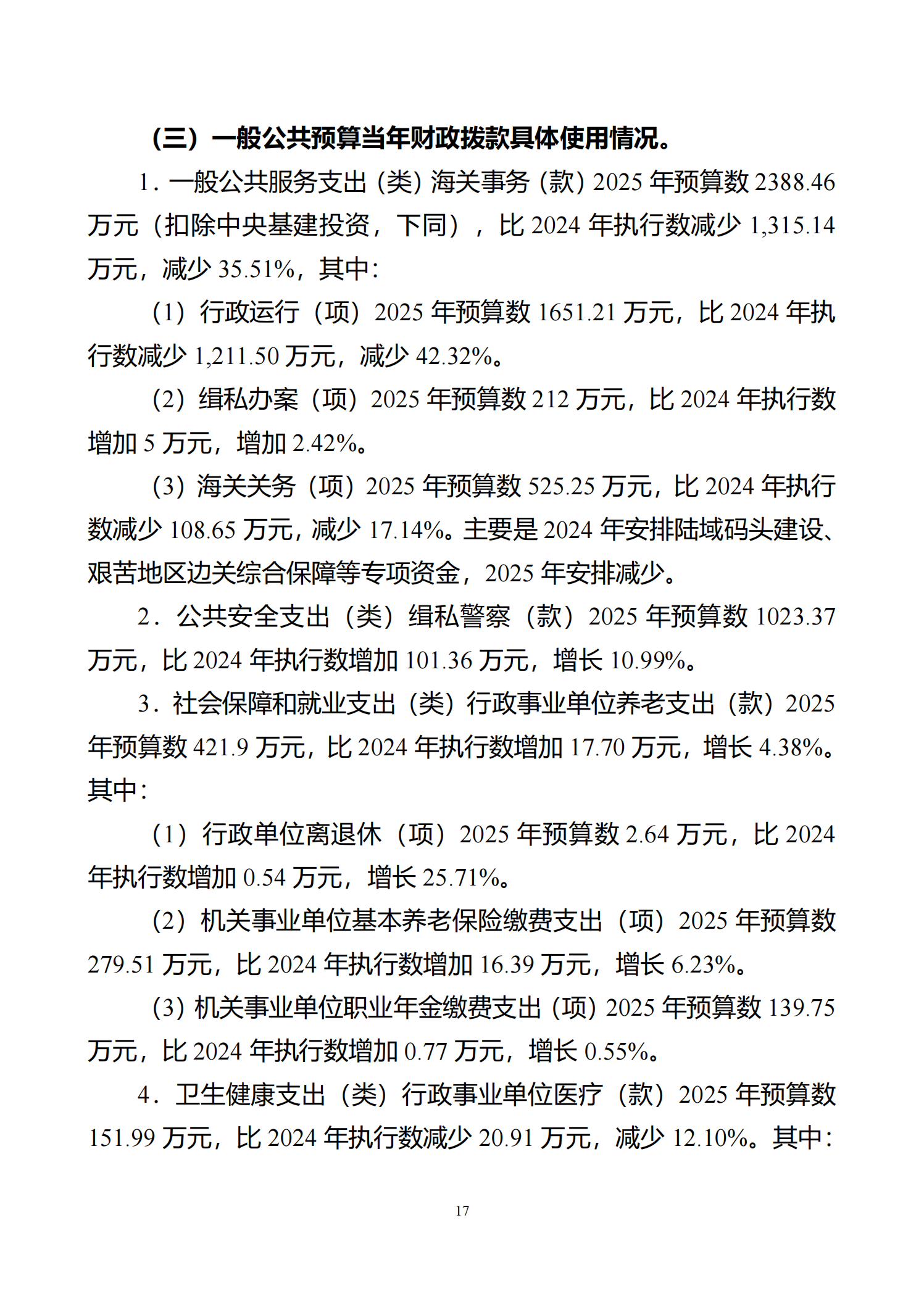 大铲海关2025年预算公开_19