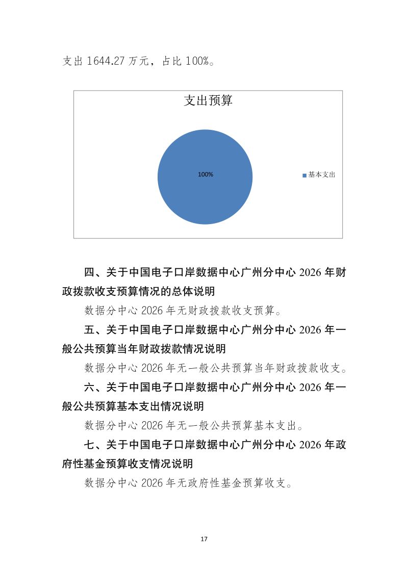 中国电子口岸数据中心广州分中心2026年度部门预算_17